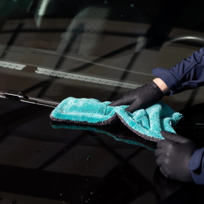 Cartec Aqua Drying Towel M -zachte microfiber droogdoek - hoge water absorptie -40x40 cm - 1200 g/m² -voor vrachtwagen, auto en meer