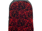 Rugzak Deens Design - ROOD - oldskool look - rugzak met echt Deens Pluche - verstelbaar -speciaal voor liefhebbers van Deens Pluche - Nedking