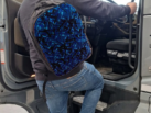 Rugzak Deens Design - BLAUW - oldskool look - rugzak met echt Deens Pluche - verstelbaar -speciaal voor liefhebbers van Deens Pluche - Nedking