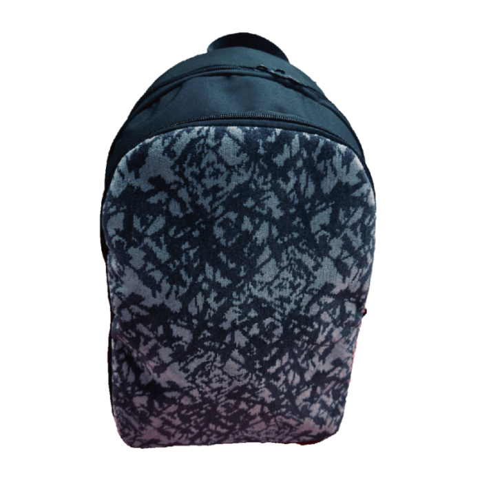 Rugzak Deens Design - GRIJS - oldskool look - rugzak met echt Deens Pluche - verstelbaar -speciaal voor liefhebbers van Deens Pluche - Nedking