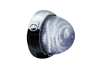 Strands IZE LED melon light - 6 kleuren - 12/24 volt - slechts 1–2.9 watt - diameter 70mm - voor truck, camper, bus - smoke behuizing