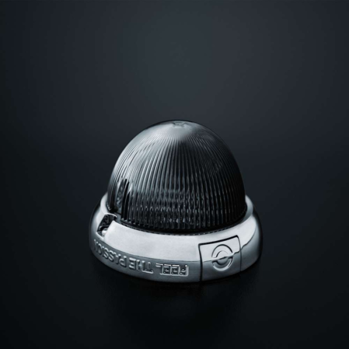 Strands IZE LED melon light - 6 kleuren - 12/24 volt - slechts 1–2.9 watt - diameter 70mm - voor truck, camper, bus - smoke behuizing