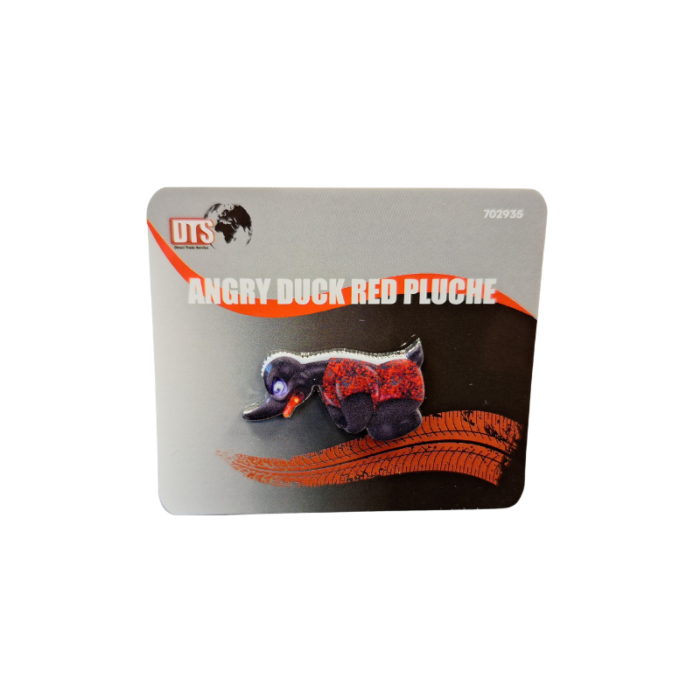 PIN - Angry Duck Rood - 3D effect - verzamel alle pins - deens pluche - EAN: 8721129702935 - 702935