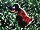 PIN - Angry Duck Rot - 3D-Effekt - sammle alle Pins - Dänisch Plüsch - EAN: 8721129702935 - 702935