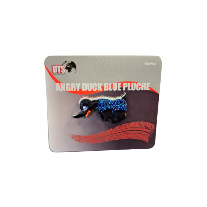 PIN - Angry Duck Blauw - 3D effect - verzamel alle pins - deens pluche - EAN: 8721129702942 - 702942