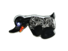 PIN - Angry Duck Grau - 3D-Effekt - sammle alle Pins - dänischer Plüsch - EAN: 8721129702966 - 702966
